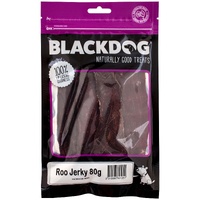 Blackdog Roo Jerky 80g – Lean & Natural Kangaroo Dog Treats