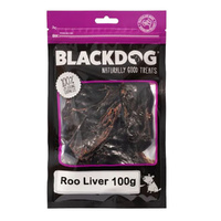 Blackdog Roo Liver 100g – Natural Kangaroo Dog Chew Treats