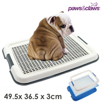 Pet Dog Puppy Potty Portable Training Pad Toilet Tray 49.5 x 36.5cm