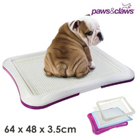 Pet Dog Puppy Potty Portable Training Pad Toilet Tray 64 x 48cm