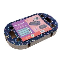 Actitive Cat Scratch Box Cardboard Scratcher with CATNIP 48 x 23 x 5cm