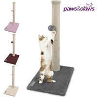 Paws & Claws Cat Tree Scratching Post with Toy