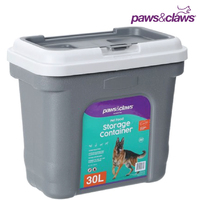 30L Large Pet Food Storer Storage Container With Scoop