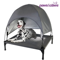 Elevated Dog Bed Trampoline Cot With Canopy