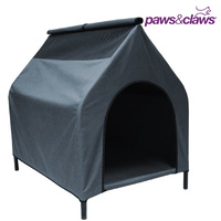 Paws N Claws Elevated Waterproof Pet Dog Kennel House