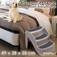 Nonslip Foldable Pet Dog Steps Stairs 3 Steps