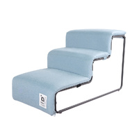 Ibiyaya Everest Pet Stairs for Dogs & Cats – Dusty Blue