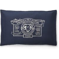 Snooza Organic Anti Allergy Dog Bed Futon Blue Original Medium