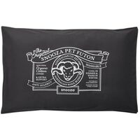 Snooza Organic Anti Allergy Dog Bed Futon Charcoal Original Medium
