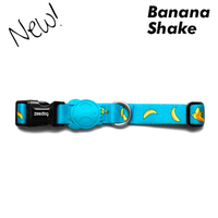 Zee.Dog Banana Shake Dog Collars - 3 Sizes