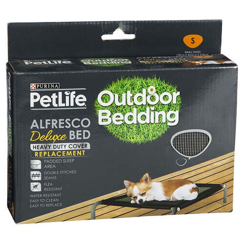 Purina PetLife Alfresco Deluxe Dog Bed Replacement Cover - Small