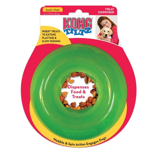 Kong Tiltz Treat Dispensing Dog Toy Small