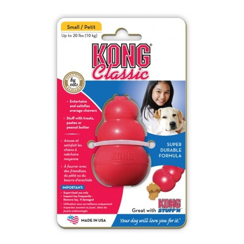 KONG Classic Stuffing Dog Toy - Small