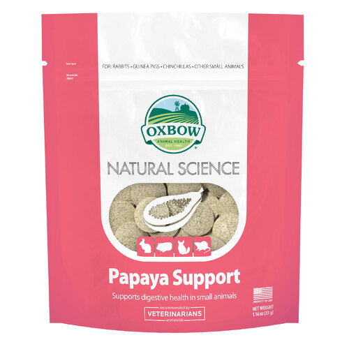 Oxbow Natural Science Papaya Digestive Support Treats For Small Animals 33gm