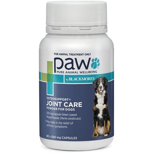 Blackmores Paw Osteosupport 80 Capsules for Dogs