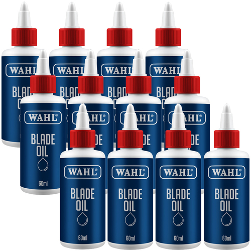Wahl Clipper and Trimmer Oil 60ml x 12