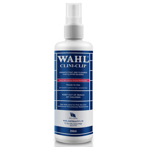 Wahl Clini-Clip Disinfectant & Cleaner Spray for Clipper Blades 250ml