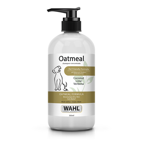 Wahl Oatmeal Shampoo Concentrate Coconut Lime Verbena for Dogs 300ml