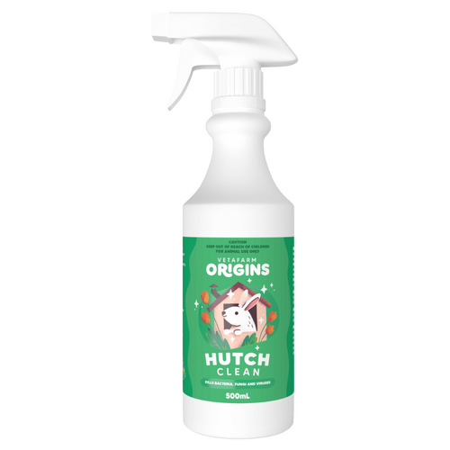 Vetafarm Origins Hutch Clean Hospital Grade Disinfectant Spray 500Ml 