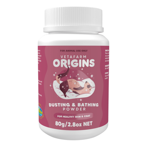 Vetafarm Origins Dusting & Bathing Powder Small Animals 80g