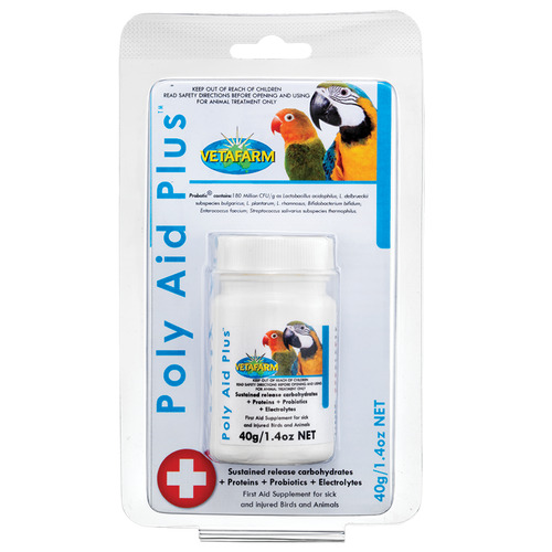 Vetafarm Poly-Aid Plus Supplement 40g  