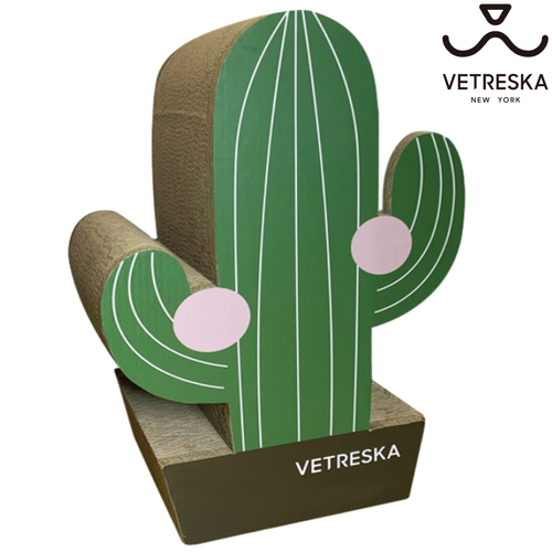 Vetreska Fruity Cat Scratcher Post Cactus