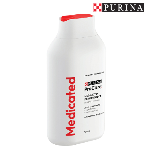 ProCare DermProtect Pet Dog Medicated Shampoo 500ml