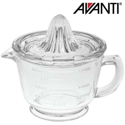 Avanti Glass Juicer with Measurements