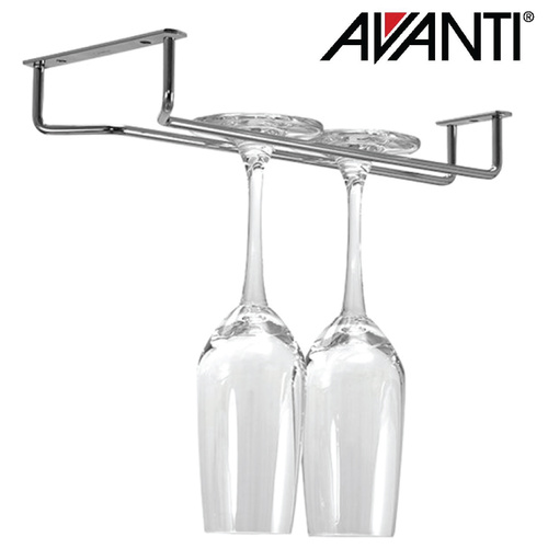 Avanti Stemmed Wine Glass Rack Single Row 28cm