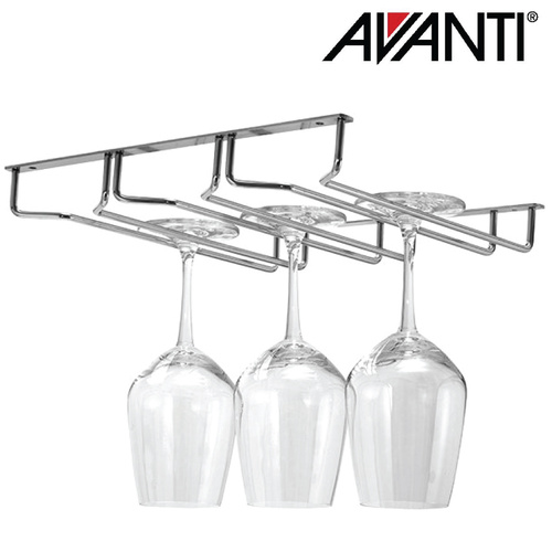 Avanti Stemmed Wine Glass Rack Triple Row 28cm