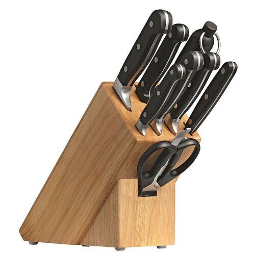 AVANTI Perfekt 9 Piece Knife Cutlery Block Set