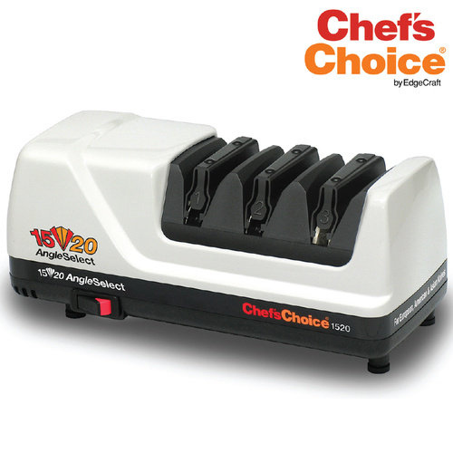 Chef's Choice 1520 Angle Select Knife Sharpener White