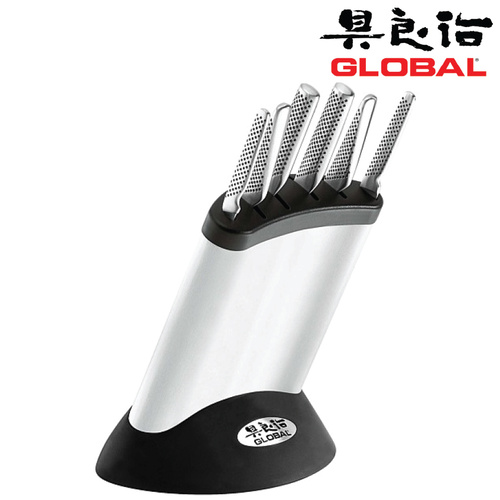Global Synergy 7pc Knife Block Set