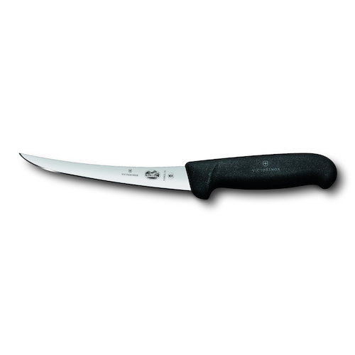 Victorinox Boning Knife Curved Narrow Blade Fibrox 12cm