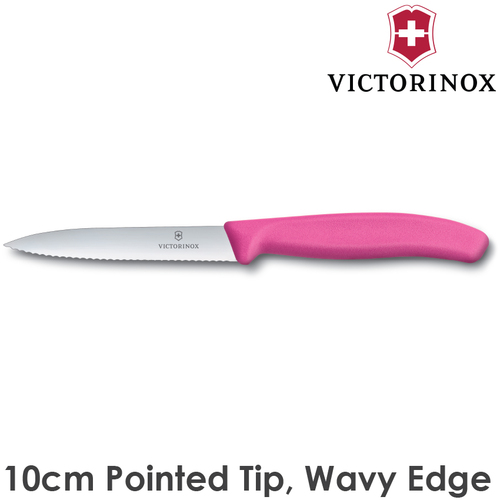 Victorinox Serrated Paring Knife Pink 10cm