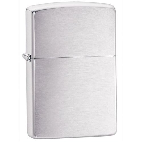 ZIPPO Lighter 205 Satin Chrome Silver