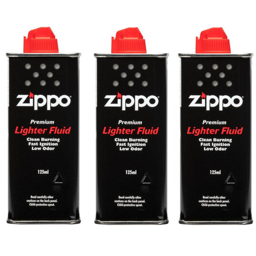Zippo Genuine Lighter Premium FLUID x 3