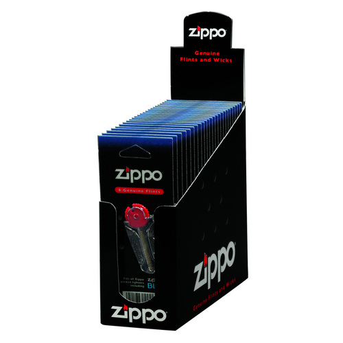 12 x ZIPPO Genuine Flint Refill (6 Flints per Pack)