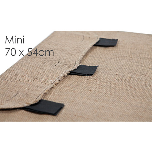 Superior Pet Goods Hessian/Jute Raised Dog Bed Replacement Cover - Mini