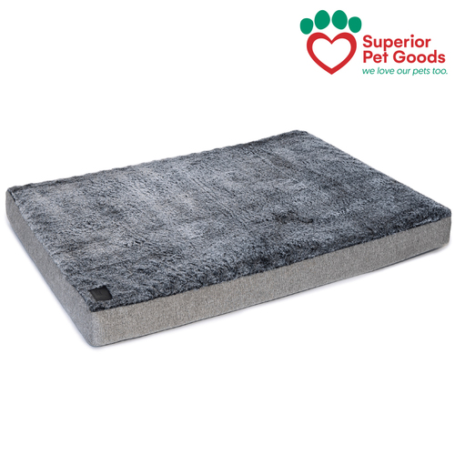 Ortho Dog Mattress Mat Artic Faux Fur Large