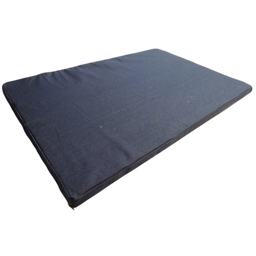 Superior Pet Goods Denim Zipper Foam Mat - Medium