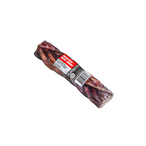 Blackdog Braided Beef Jerky – Natural Long-Lasting Dog Chew Treat