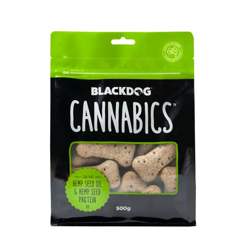 Blackdog Cannabics 500g – Natural Hemp-Infused Dog Treats