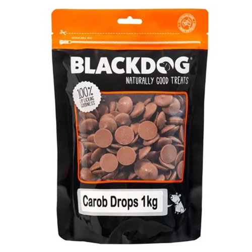 Blackdog Carob Drops 1kg – Safe & Tasty Chocolate Alternative for Dogs