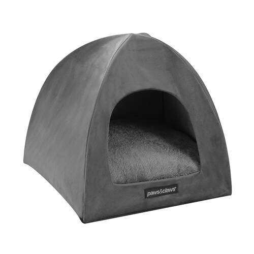 Paw n Claw MOSCOW Cat Cave DK. GREY 38 x 35CM
