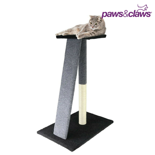 Catsby Angled Cat Scratching Post Tower Tree 82cm