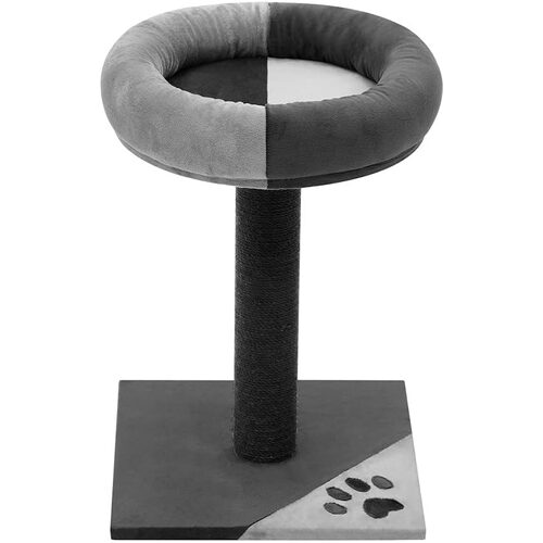 Paws & Claws Catsby 52cm Hawthorn Pet Cat Tree Scratch Tower Condo Post Charcoal