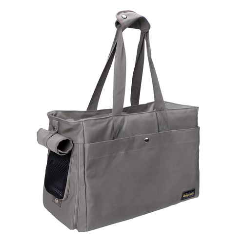 Ibiyaya Canvas Carrier Tote for Pets – Grey (Up to 8kg)