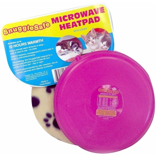 SnuggleSafe Microwave Heat Pad – Reusable Warmer for Dogs, Cats & Small Pets